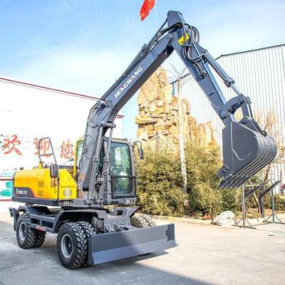 多地形輪式挖掘機 便捷轉場與高效施工的得力助手